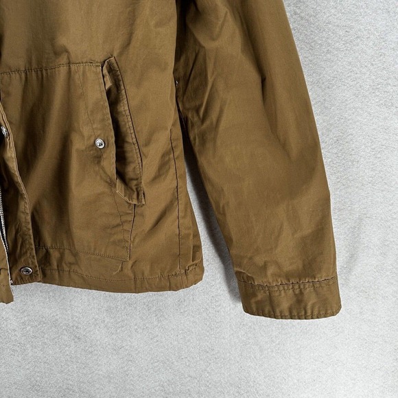 Meters/Bonwe Jacket Mens XXL‎ Full Zip Tan Brown Hooded Pockets Lined 185/104B - Picture 7 of 14